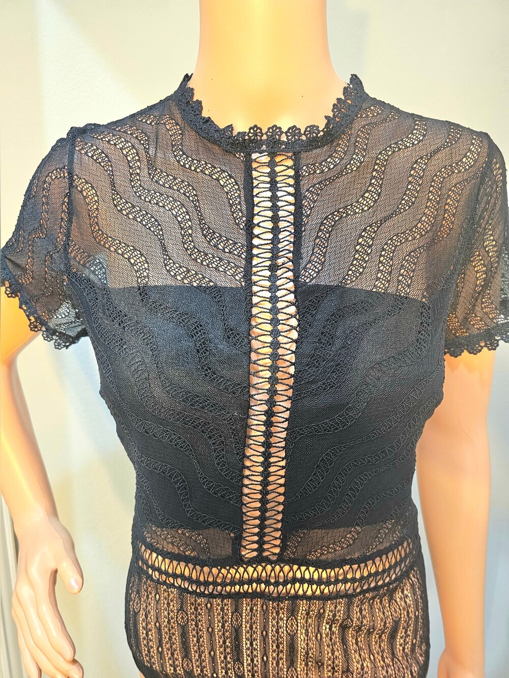 Black Lace Bodysuit